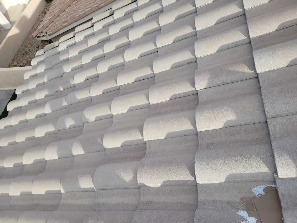 New concrete tile roof installation on an El Cajon residential property